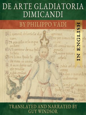 cover image of De Arte Gladiatoria Dimicandi (English version)